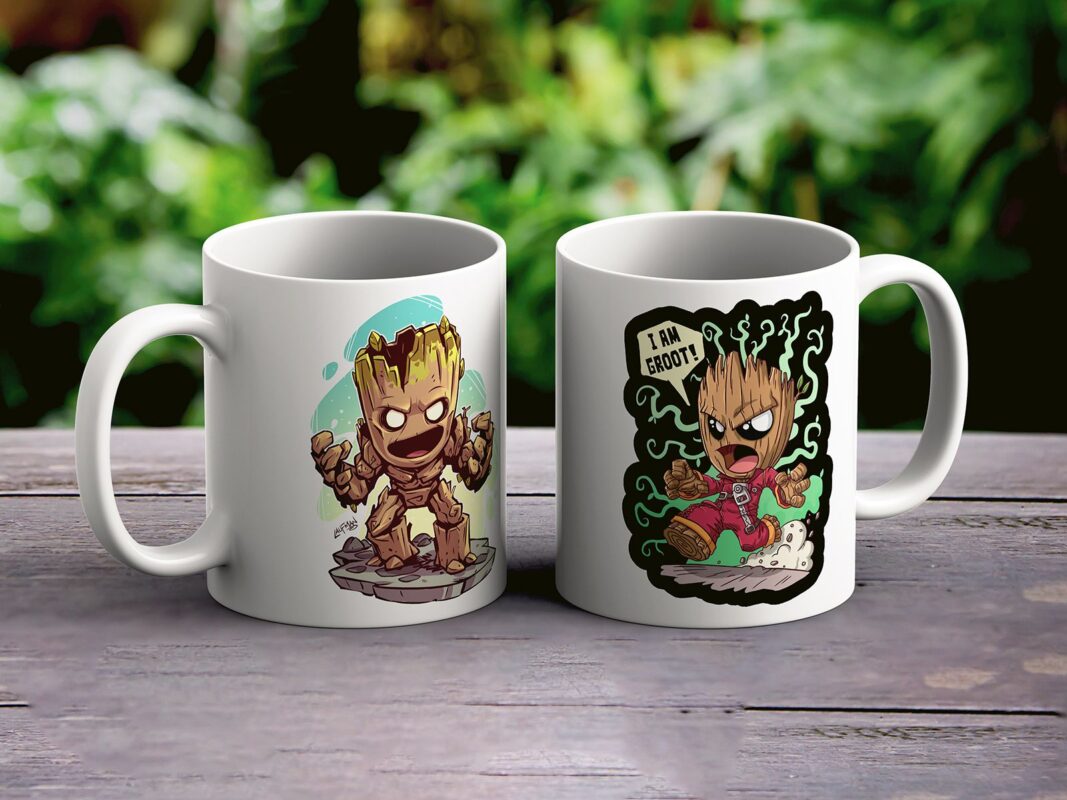 Angry Groot - Guardians of the Galaxy Šolja