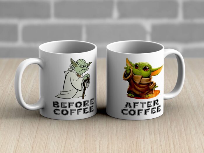 Baby Yoda Coffee Šolja