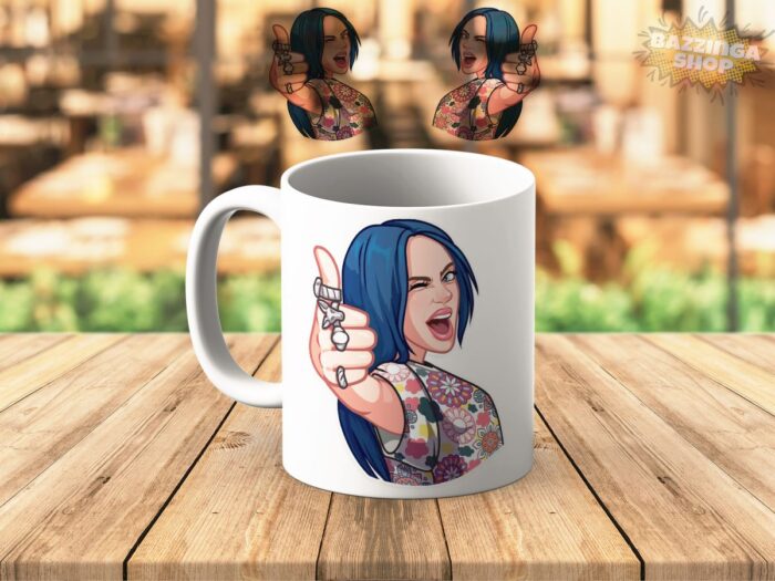 Billie Eilish v3 Šolja