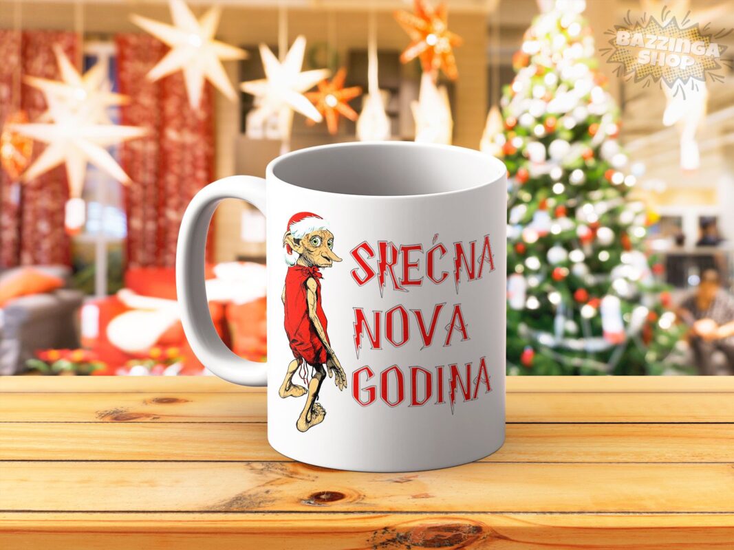 Dobby Novogodišnja Šolja - Harry Potter