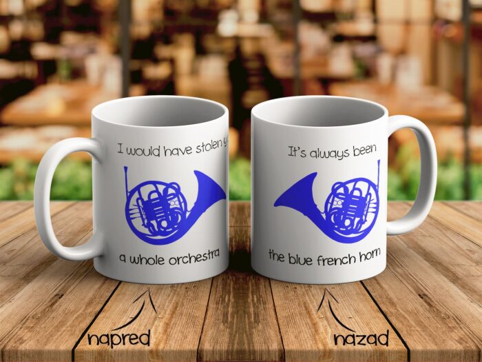 Blue French Horn - How I Met Your Mother Šolja