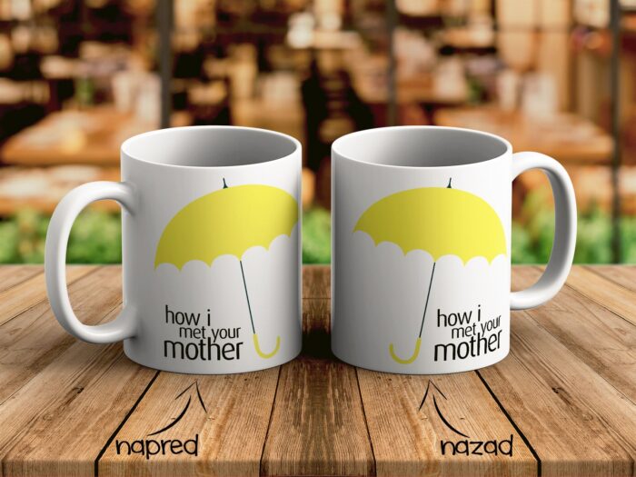 Yellow Umbrella - How I Met Your Mother Šolja