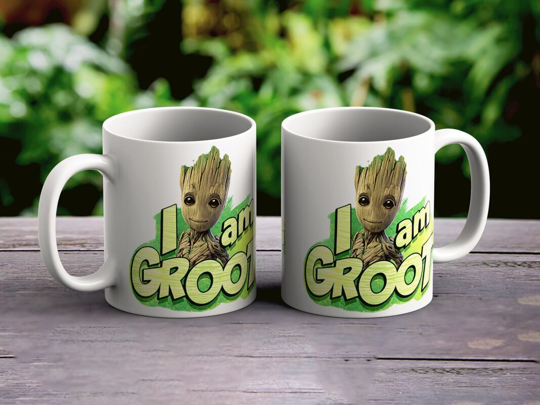 I am Groot v4 - Guardians of the Galaxy Šolja