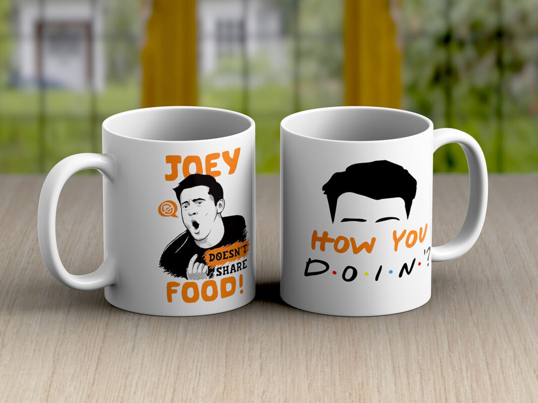 Joey Doesn't Share Food - Friends Šolja