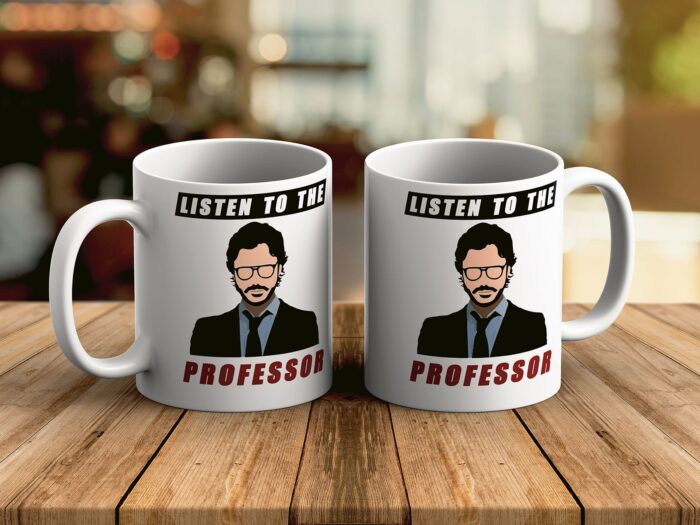 Listen to the Profesor - La Casa de Papel Šolja