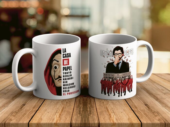 Money Heist - La Casa de Papel Šolja