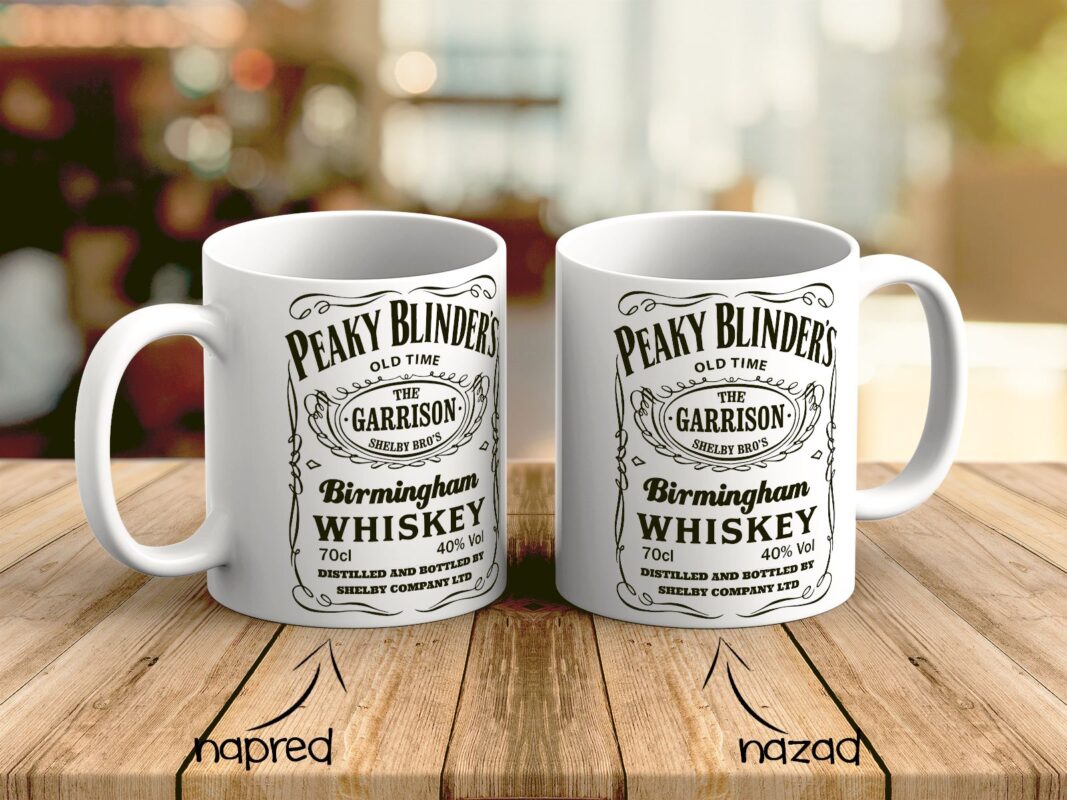 Peaky Blinders Whiskey Šolja