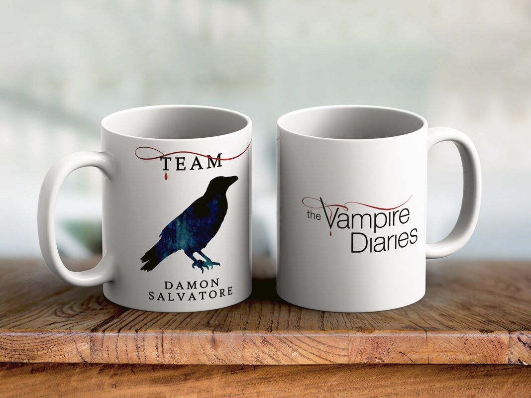 Team Damon Salvatore  Šolja - Vampire Diaries
