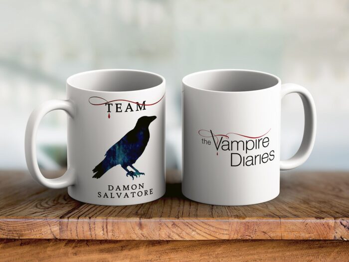 Team Damon Salvatore  Šolja - Vampire Diaries