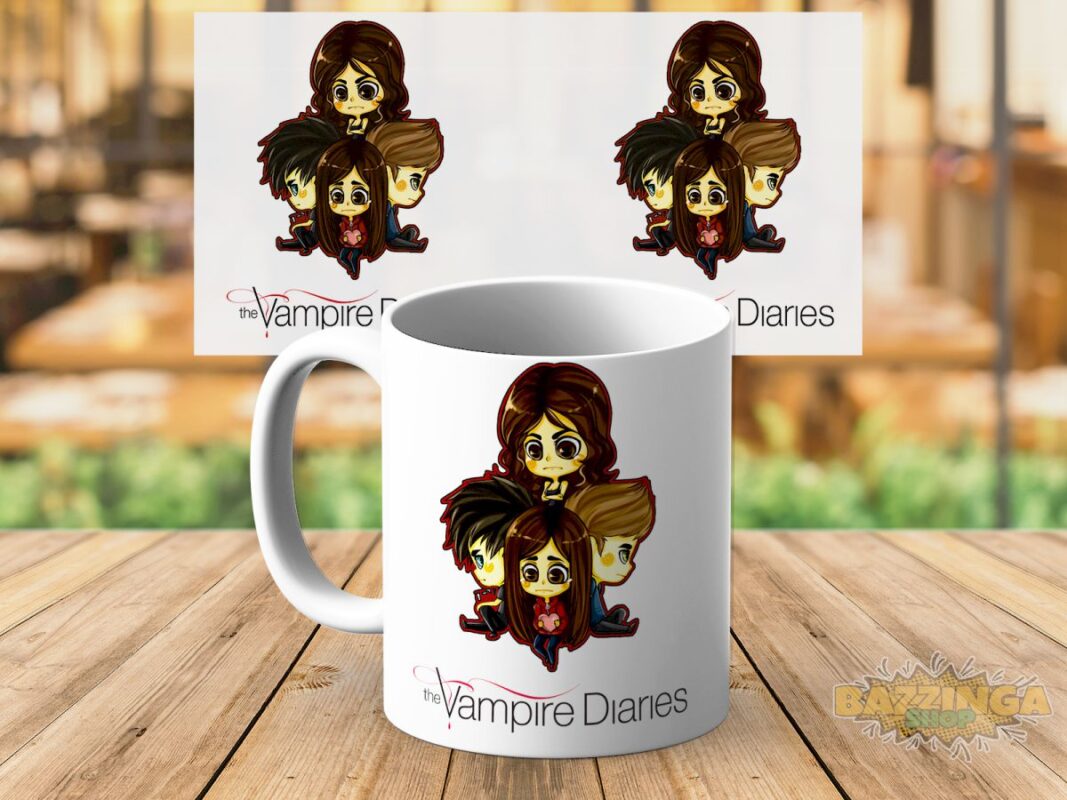 Vampire Diaries Cartoon šolja