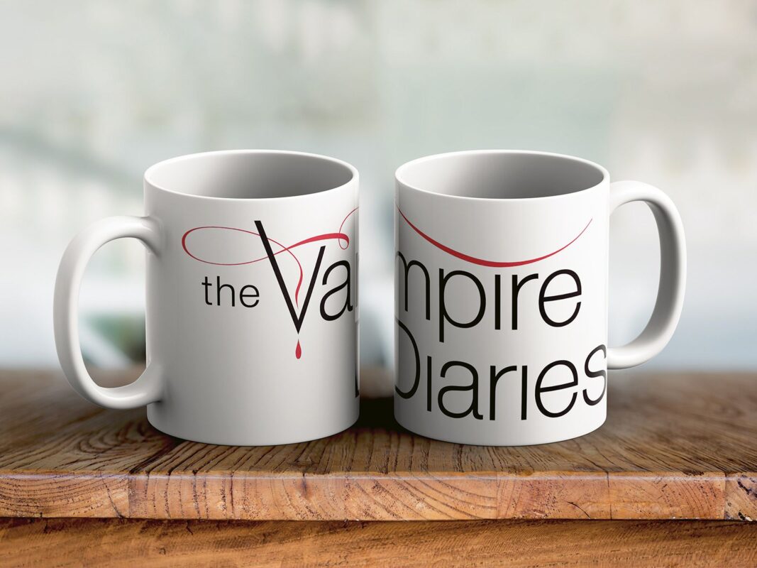 Vampire Diaries Logo Šolja